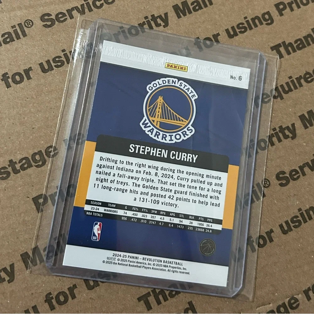 Stephen Curry ‘25 Revolution Card No. 6 - Picture 5 of 6